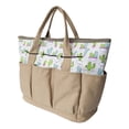 thumbnail image 1 of Garden Tool Tote with Multi Pockets Portable Garden Handbag Cactus Printing Canvas Gardening Tools Hand, 1 of 8