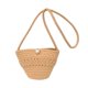 thumbnail image 3 of Bolso bandolera para mujer, estilo bohemio, tejido, para vacaciones de verano y trabajo. Caqui, 3 of 9