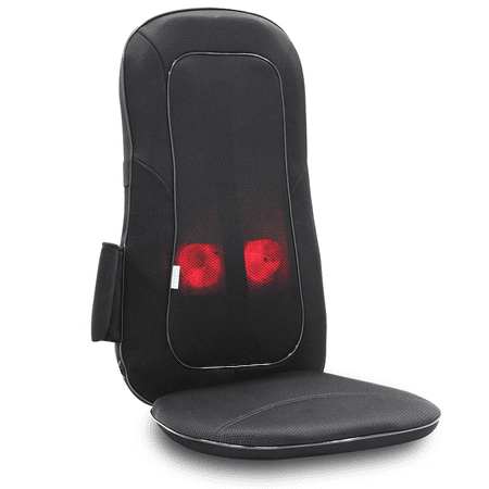 Aurora Health & Beauty 3D Kneading Massager Seat and Vibrating Cushion with Heat