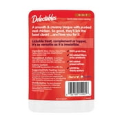 Hartz Delectables Bisque Non-Seafood Lickable Wet Cat Treats, Chicken - 1.4oz, One Pouch