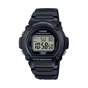 Casio Mens Hd Digital Sports Watch, Black