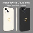 thumbnail image 3 of Gemini Love Phone Case Para Huawei Y6P Y7P Y8P Y7A 2020 Y6 Y7 Pro Y9 Prime 2019 Y9S P20 P30 P40 P50 P60 Mate 10 20 Funda De Silicona Líquida Con Patrón Lateral, 3 of 4