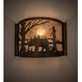 thumbnail image 4 of Meyda Tiffany 169675 Bear 10" Tall Wall Sconce - Copper, 4 of 4