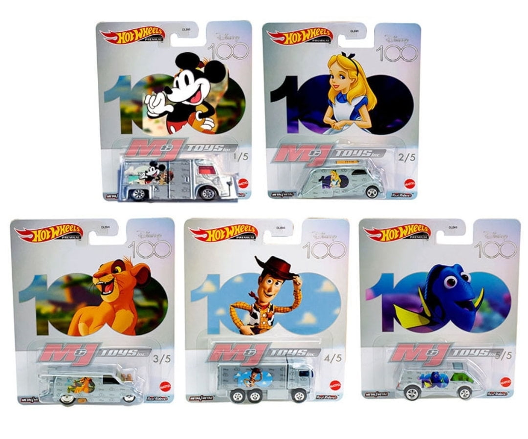 Carrinho Hot Wheels 1:64 Dory 2023 Disney 100 Anos