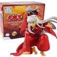 thumbnail image 1 of 9 cm personaje de dibujos animados Inuyasha medio lobo demonio PVC colección de figuras de acción Mini lindo juguete clásicocaja al por menor zhangmengya unisex, 1 of 2