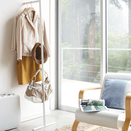 Yamazaki Home Line Leaning Slim Coat Hanger WH