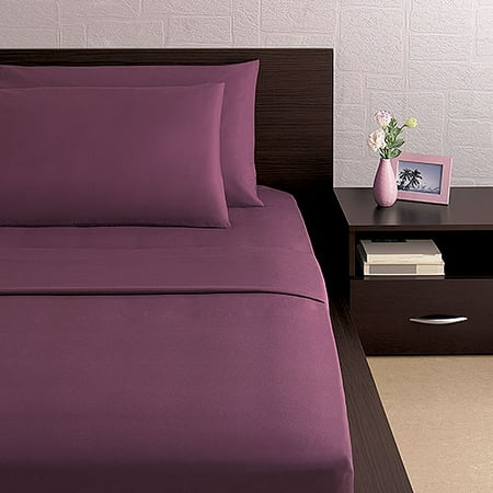 200- Thread Count, No Boundaries Sheet Set, Washed Maroon