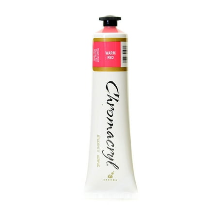 Chromacryl Students Acrylic Paints Warm Red 75 Ml Pack Of 5 Chromacryl Students Acrylic Paints Warm Red 75 Ml Pack Of 5