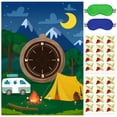 thumbnail image 1 of Juego Emmghen Camping Pin the Needle On Compass con pegatinas, 1 of 6