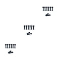 thumbnail image 4 of Yuarrent Juego de tuercas y clavos para puente de monopatín, piezas de repuesto, herrajes a prueba de óxido, tornillos para deportes de embarque al aire Type4 NO4 Yuarrent CBP198575, 4 of 6