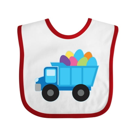 

Inktastic Easter Egg Truck Boys Gift Baby Boy Bib