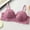 Pink, variant on Womens Wireless Bra Solid Color Back Closure Thin Straps Lifting Support Side Control Everyday Comfortable Bra