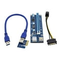 thumbnail image 2 of Cable adaptador de corriente de extensión de gráficos PCI- 1x a 16x jinwen Cable de extensión de gráficos, 2 of 4