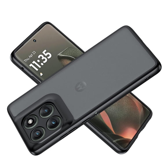 Funda para Celular Suttkue Motorola Moto Edge 2025 PC Negra