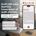 thumbnail image 5 of 2-piece Smart Recording Translator With Noise Reduction And Translation Functions In 59 Languages, 5 of 12