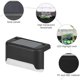 thumbnail image 2 of Juego de 16 luces solares, lámpara solar para exteriores con iluminación LED, luces solares para exteriores, jardín, decoración impermeable blanca cálida para Escaleras Terraza Escalones Valla Patio T, 2 of 5