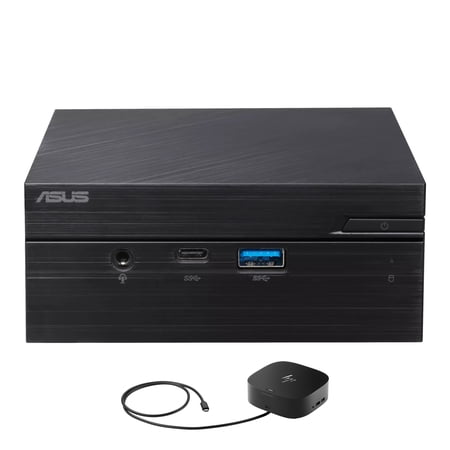 ASUS PN51-S1 Home/Business Mini Desktop (AMD Ryzen 3 5300U 4-Core  AMD Radeon  16GB RAM  512GB m.2 SATA SSD + 2TB HDD (2.5)  Wifi  HDMI  Win 10 Pro) with G2 Universal Dock