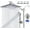 Chrome, variant on AmorixDirect, 5 Modes, Rainfall Showerhead & Handheld Shower