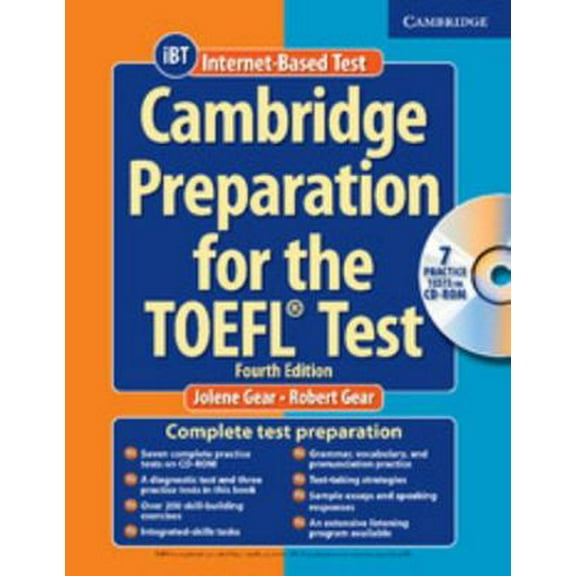 Pre-Owned Cambridge Preparation for the TOEFL Test (Book & CD-ROM) (Paperback) 0521755840 9780521755849