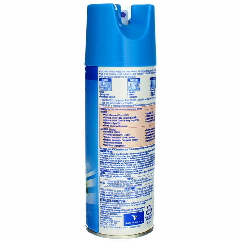 Lysol Disinfectant Spray Msds