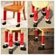 thumbnail image 5 of ColoMX 2 piezas de mesa decorativa calcetines de pierna muebles de Navidad gorras de la pierna cubiertas de pies de mesa, 5 of 7