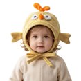 thumbnail image 6 of Leey-World Newborn Baby Hat Soft Cotton Infant Hat with Adjustable Tie Cute Beanie Cap for Baby Boys Girls, 6 of 8