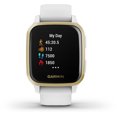 thumbnail image 4 of Garmin Venu Sq, Blanco/oro Claro (Paquete) con Accesorios, 4 of 6