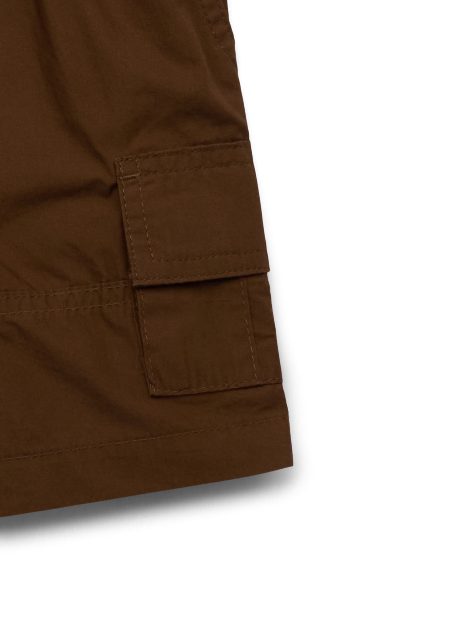 Wonder Nation Boys Soft Cargo Shorts, Sizes XS-XXL and Husky