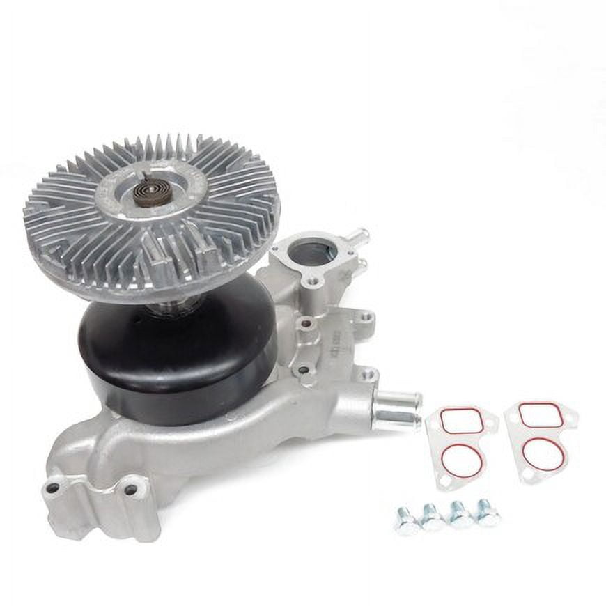 US Motor Works MCK1060 Engine Water Pump with Fan Clutch Fits select: 2007-2008 GMC W3500 W35042, 2007-2008 CHEVROLET TILT MASTER W35042