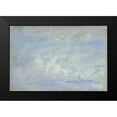 thumbnail image 2 of Monet, Claude 14x11 Black Modern Framed Museum Art Print Titled - Boat on the Thames, Impression of Mist, 2 of 5