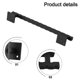 thumbnail image 4 of Large Rustic 12 Inch Sliding Barn Door Pull Handle with Mounting Screws, 4 of 10