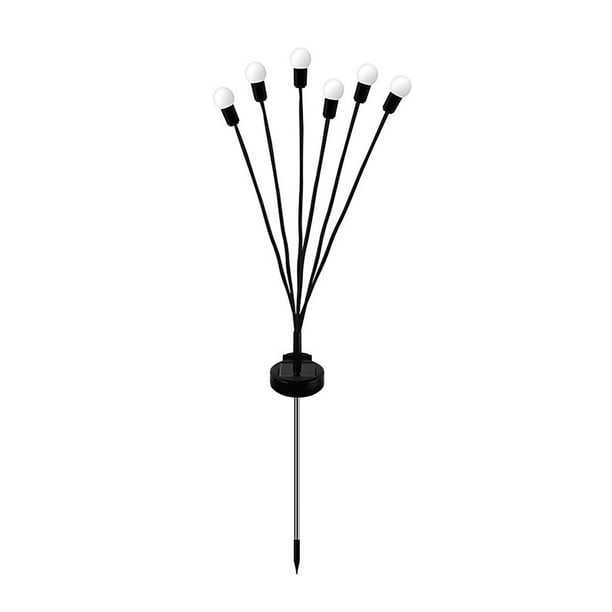 Xihbxyly Lámpara Solar de Luciérnaga, Esfera Solar Led, Luces Oscilantes Flexibles, Resistente a La Intemperie y de Bajo Consumo, Decoración de Jardín Exterior, Iluminación para Fiestas Navideñas, Ip