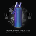 thumbnail image 4 of Iron Flask 40 oz Aurora Stainless Steel Water Bottle, 4 of 8