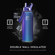 Iron Flask 40 oz Aurora Stainless Steel Water Bottle