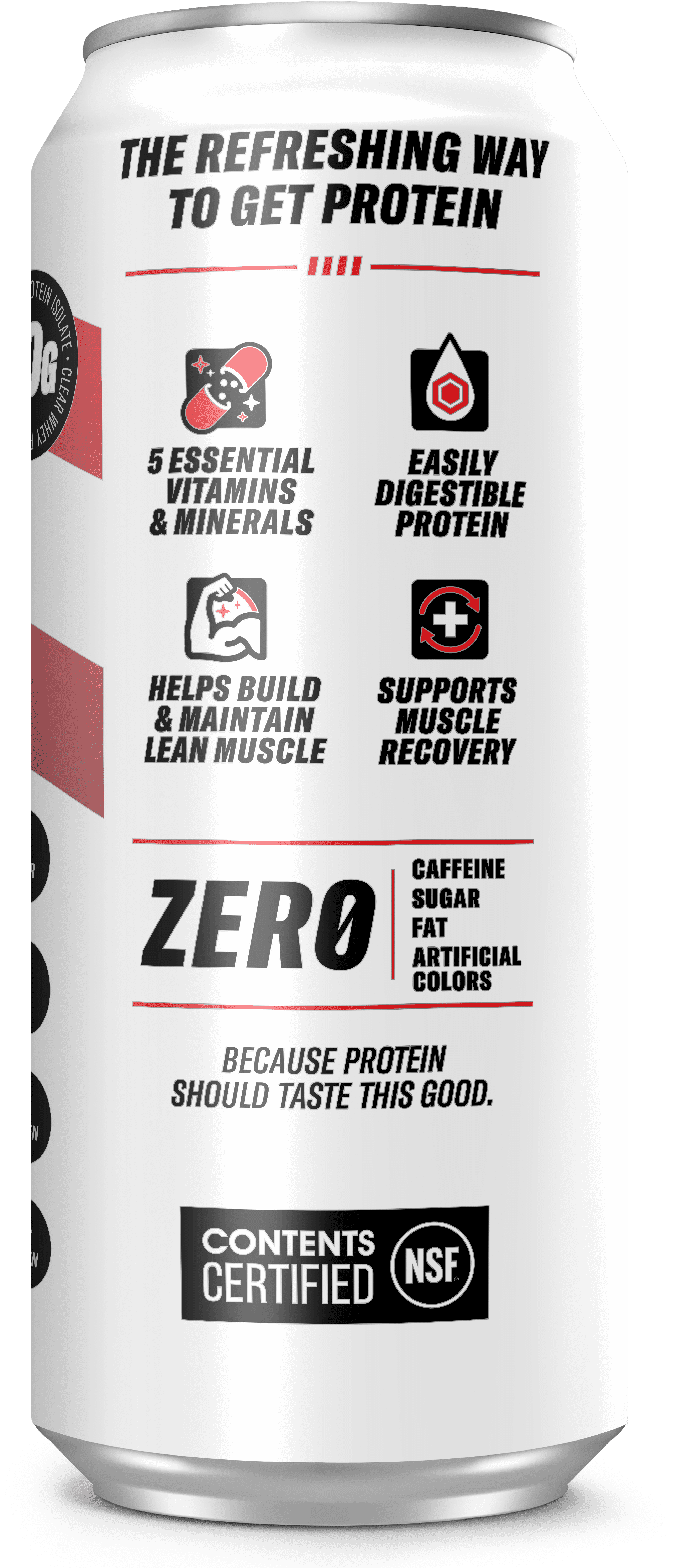 C4 Clear Protein Soda Cherry Vanilla, Ready to Drink, 16 fl oz