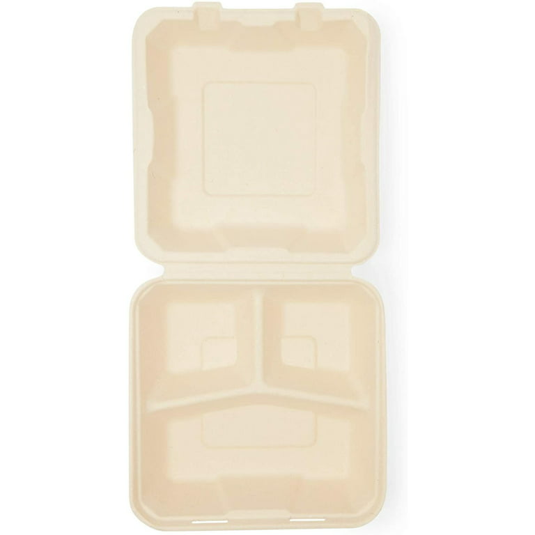 Buy YANGRUI Clamshell Food Containers, Shrink Wrap 50 Pack 9 x 6 Inch 28 OZ  Plastic Hinged To Go Containers Microwave Freezer Safe BPA Free Take Out  Container Online at desertcartINDIA