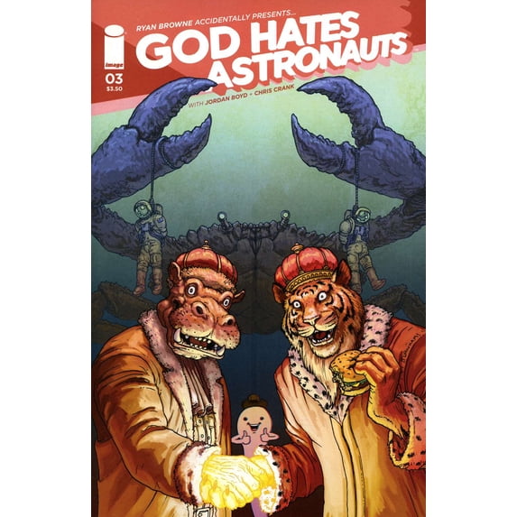 God Hates Astronauts (2nd Series) #3B VF ; Image Comic Book