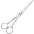 thumbnail image 3 of Stainless Steel Facial Hair Small Pet Professional Grooming Scissors Shears Beard & Mustache Scissors -Beards, Mustache & Eyebrows and Pet Fur For Precise Facial Hair Trimming (5.5 Inch), 3 of 4