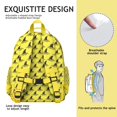 thumbnail image 2 of Cute Underwater Dolphin Nautical Students Backpack, Marine Life Ocean Sea Tropical Abstract Colorful Funny Design, 2 of 5