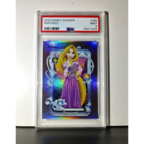Merida 2025 Topps Disney Cartoon Princess #161 Card Brave PSA 9 MT