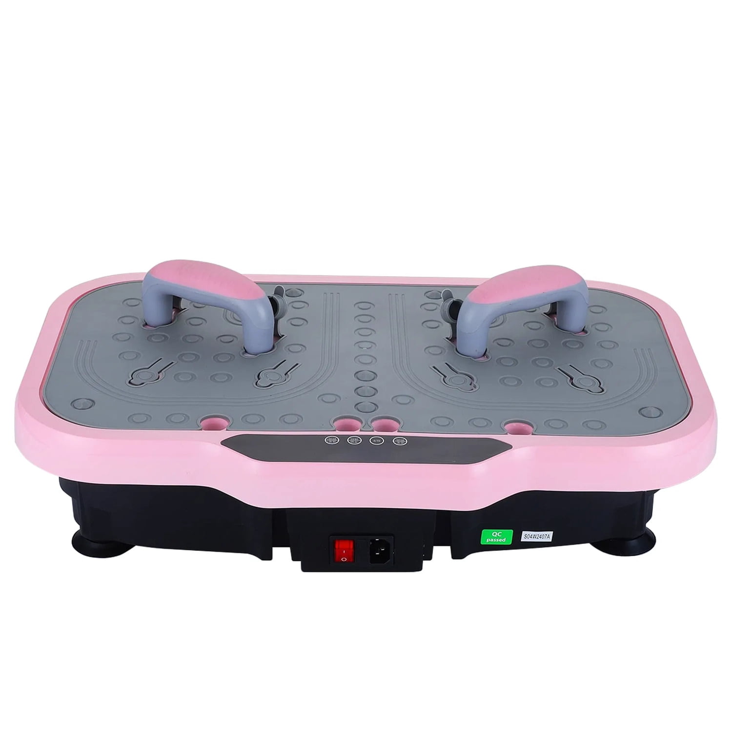 Whole Body Vibration Plate Exercise Machine with Dual Handles, 120 Speed Levels Fitness Platform for Weight Loss Lymphatic Drainage Home Gym Workout