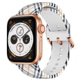 thumbnail image 2 of Band Strap for Apple Watch 38mm 40mm, Silicone Protective Causal Print Pattern Women Men Replacement Wristband Compatible for iWatch Apple Watch Series 6 5 4 3 2 1 SE, 2 of 6