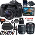 thumbnail image 5 of Canon EOS 80D Appareil Photo Reflex Numérique + Objectif 18-55mm + Canon EF 85mm f/1.4L is USM Objectif +d, 5 of 5
