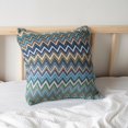 thumbnail image 4 of Funda de almohada Fiudx colorida estampado de ondas, 4 of 5