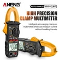thumbnail image 7 of Shinysix  ST180 Digital Clamp Meter Multimeter Voltmeter Ammeter AC DC Voltage AC Current Meter -30~1000℃ Temp, 7 of 7