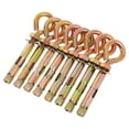 thumbnail image 1 of CIMAXIC 8pcs Heavy Duty Hook Bolts Expansion Screw Hooks Carbon Steel for Easy Installation, 1 of 6