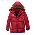 thumbnail image 2 of Liyamei Kids Hooded Padded Jacket with Zipper for Winter Warm Fashion Coat Size 4 Years, 2 of 5