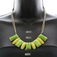 thumbnail image 3 of Mi Amore Necklace-Earring-Set Gold-Tone/Green, 3 of 3