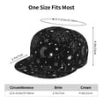 thumbnail image 4 of Hirioo Space Galaxy for Baseball Cap Men Cap Flat Brim for Men Women Teens Adjustable Baseball Cap, 4 of 7