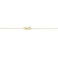 thumbnail image 4 of KoolJewelry 14k Yellow Gold Aquarius Zodiac Pendant Minimalist Necklace (18 inch), 4 of 6